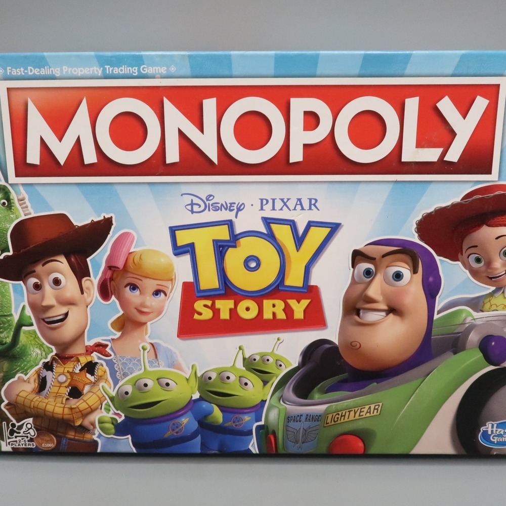 Hasbro Monopoly‎ Disney Pixar Toy Story Hasbro Woody Buzz Lightyear Complete